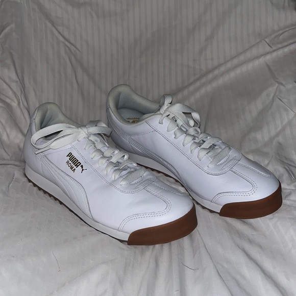SALE 🤍 Mens Puma Roma Basic Golf Sneakers (11) - Picture 3 of 11